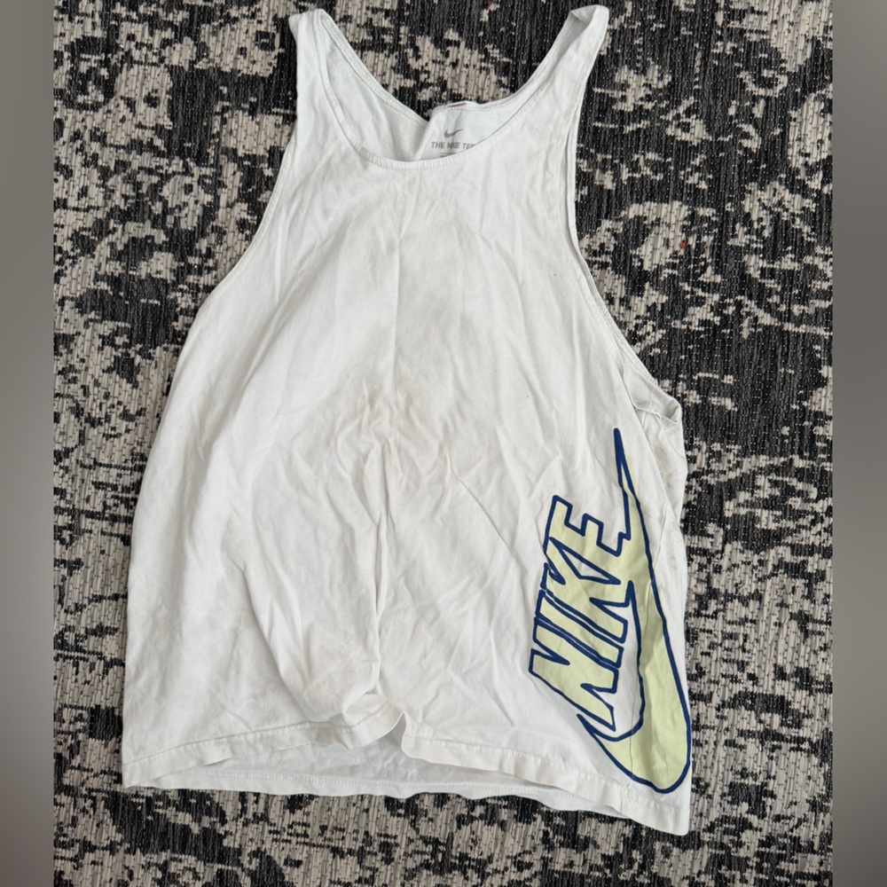 Nike Cream Tee with Subtle Logo